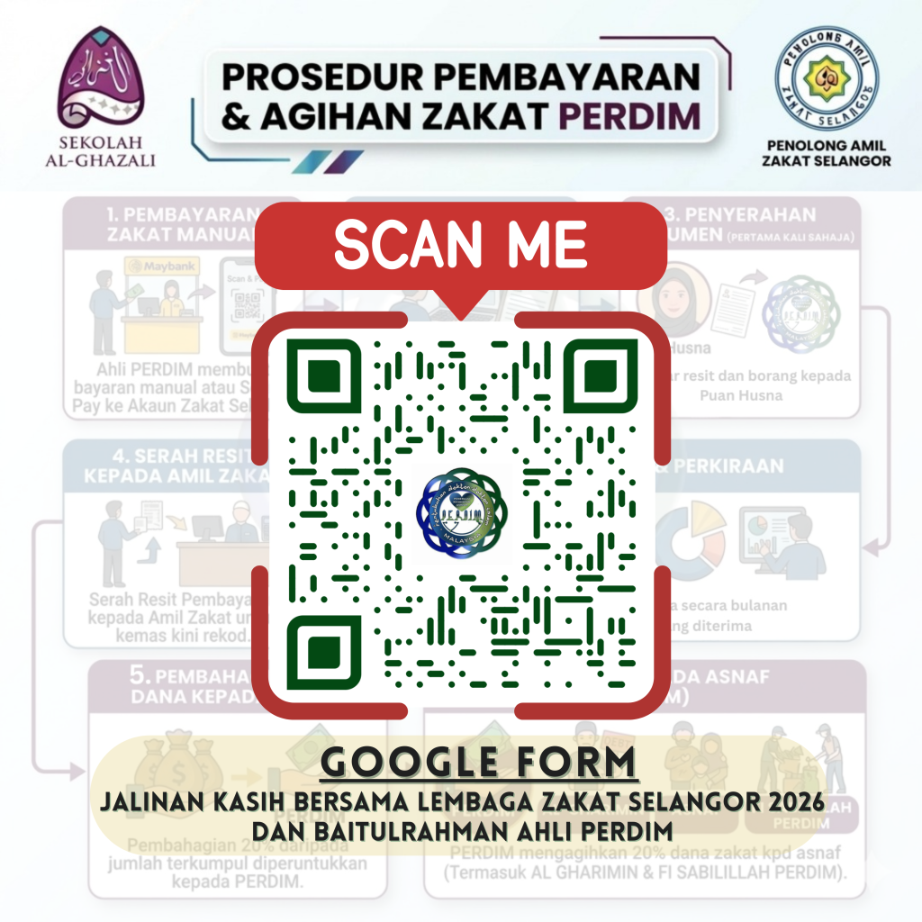 QR CODE JALINAN KASIH BERSAMA LEMBAGA ZAKAT SELANGOR 2026 DAN BAITULRAHMAN AHLI PERDIM